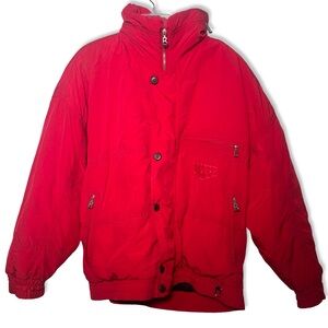 Bogner Ski Jacket Size 42 XL Large Ski Puffer 90s Vintage Spellout Waterproof